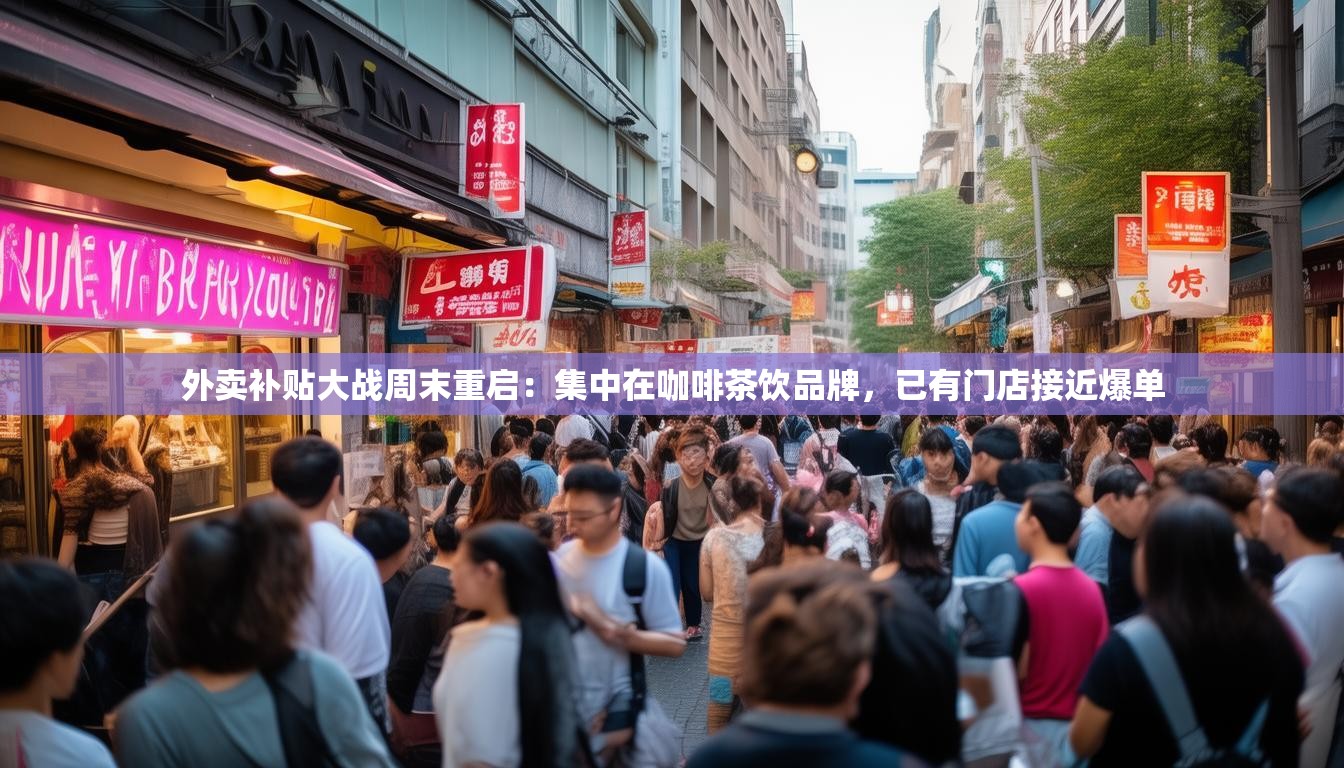 外卖补贴大战周末重启：集中在咖啡茶饮品牌，已有门店接近爆单