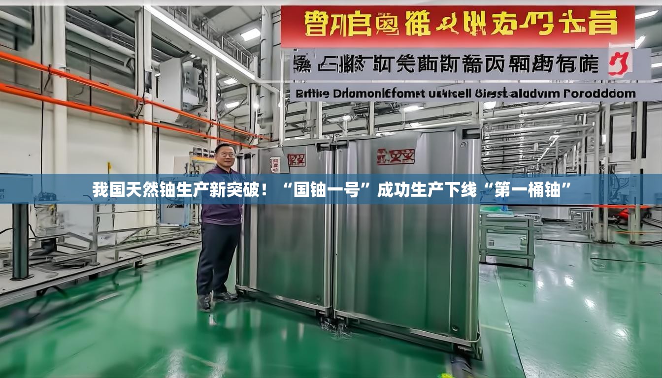 我国天然铀生产新突破！“国铀一号”成功生产下线“第一桶铀”